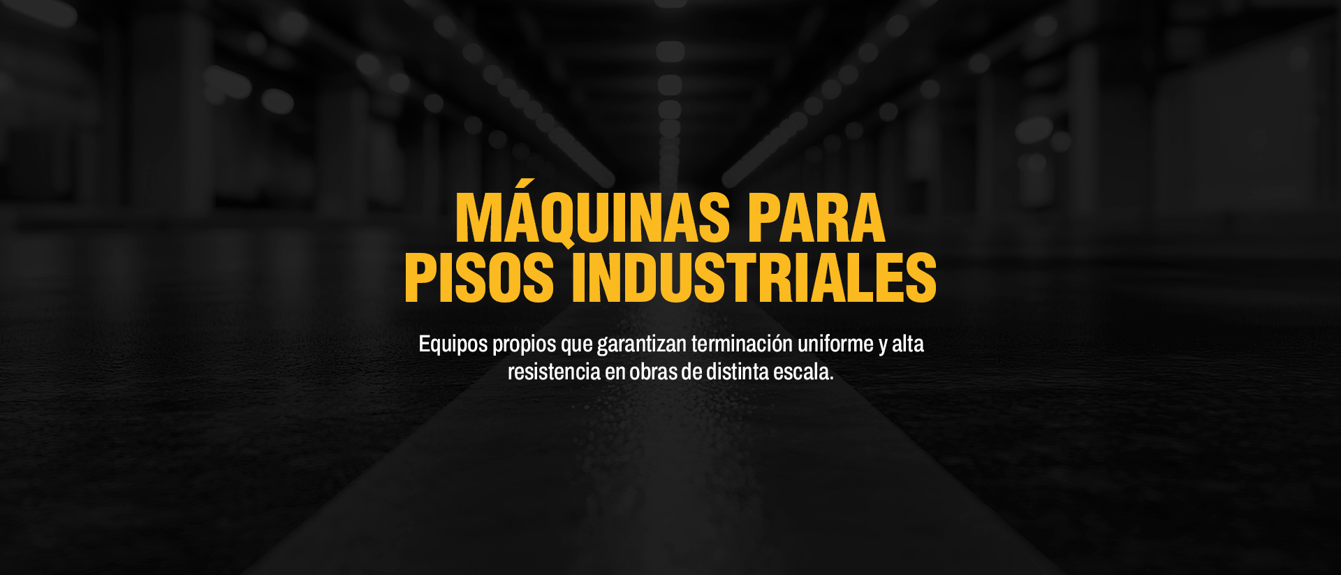 Pisos industriales