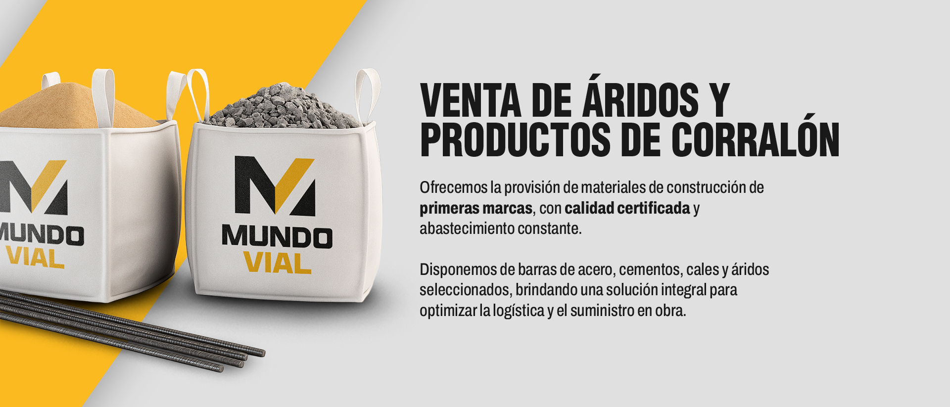 Venta de aridos y corralon